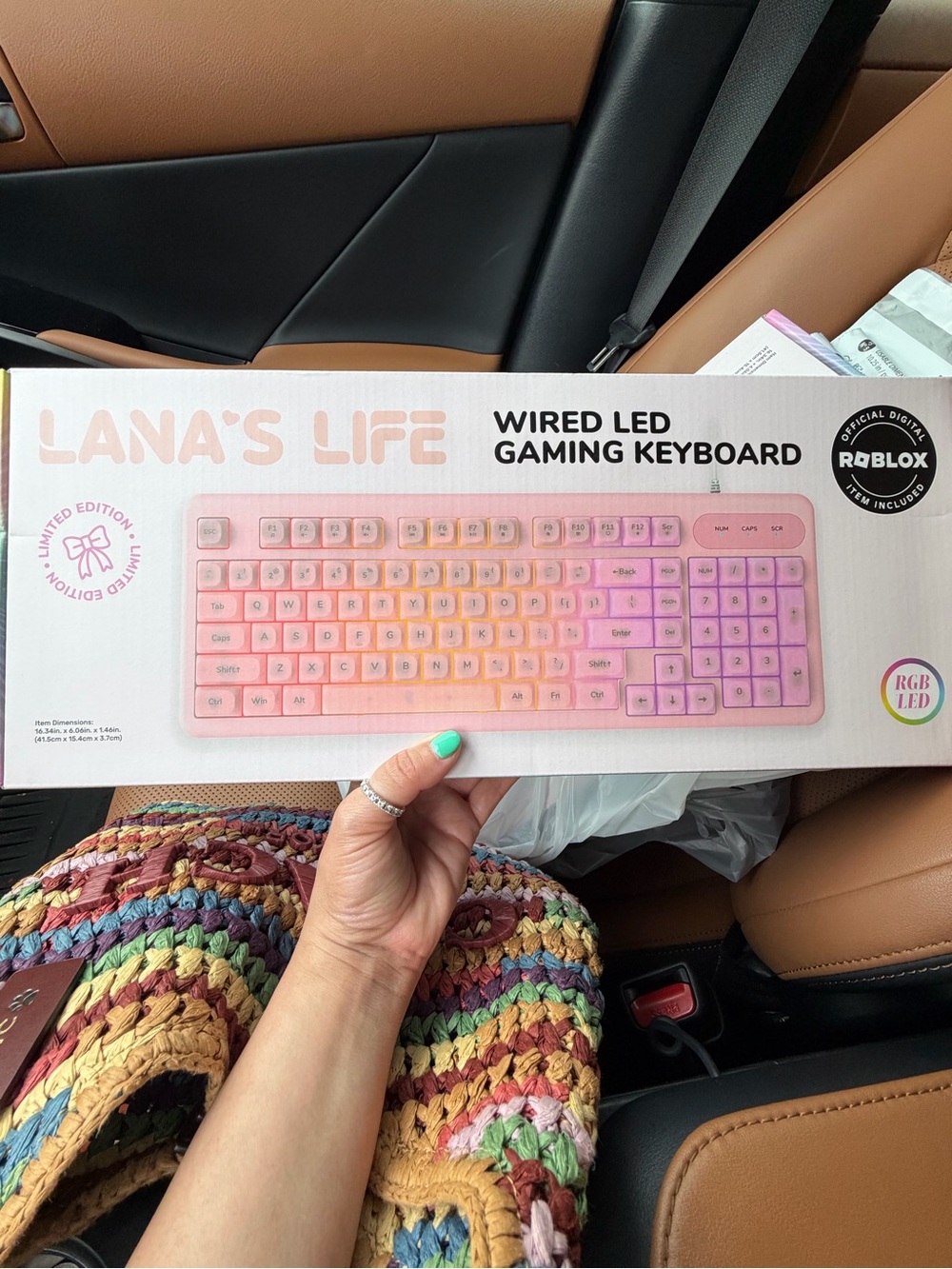 LANA’S LIFE👛🌟Wired LED Gaming Keyboard